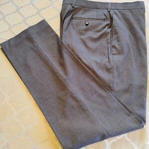 Ralph Lauren Slim Fit Men's 32 X 32 Trousers in Dark Gray / Blue Pattern